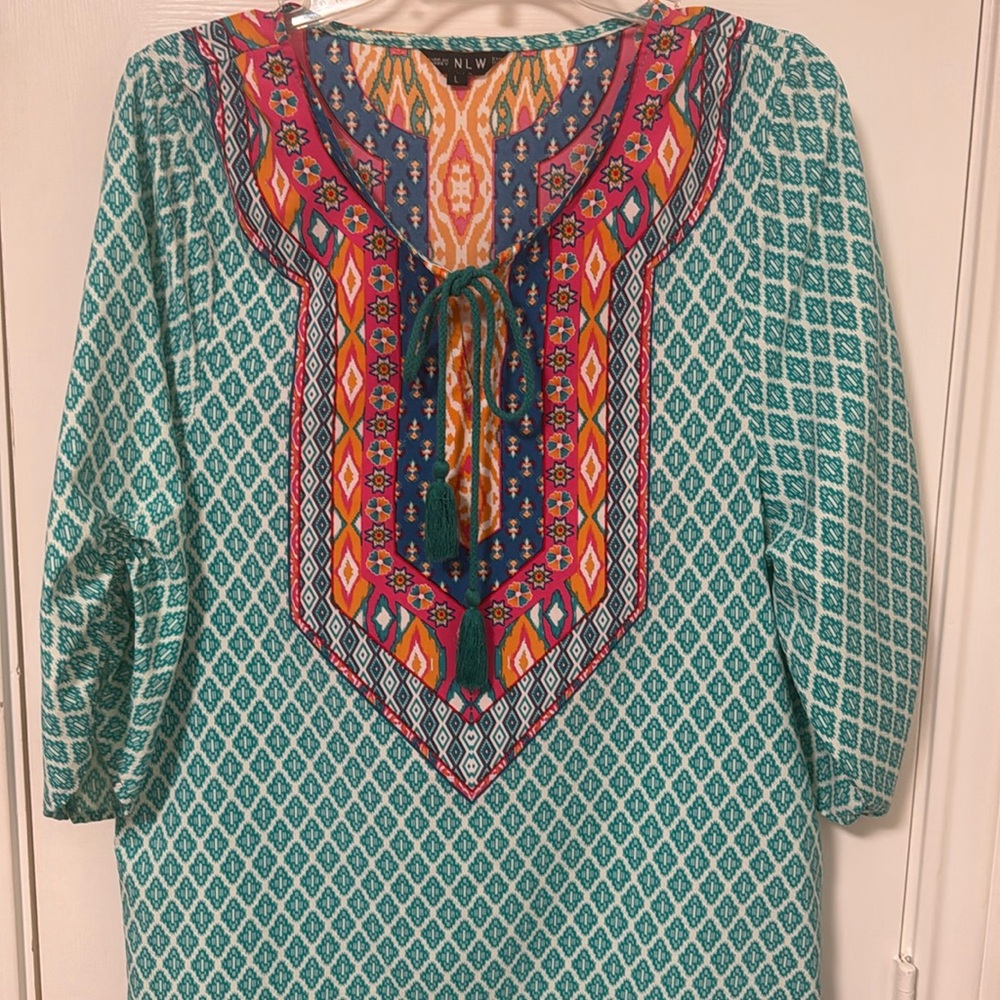NLW Boho Dress or long top.